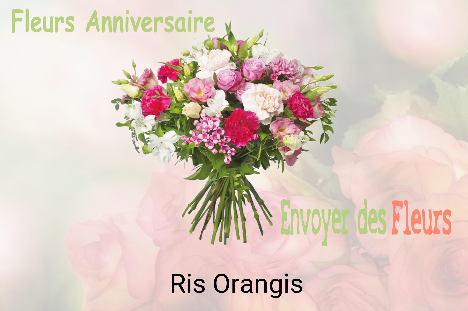 Bouquet de fleurs d’anniversaire livré à Ris-Orangis