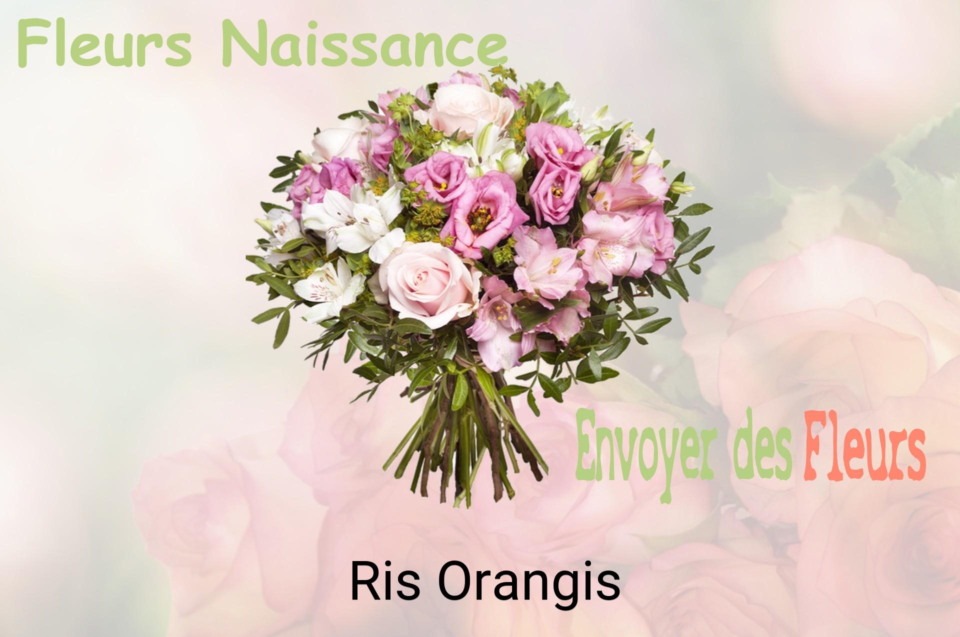 Bouquet de fleurs de naissance livré à Ris-Orangis